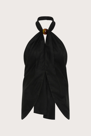 Biba Halter Top in Black