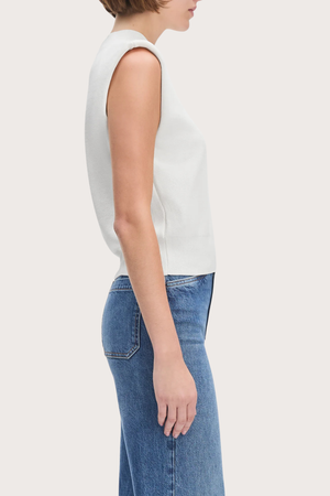 The Whitney Top in Ivory