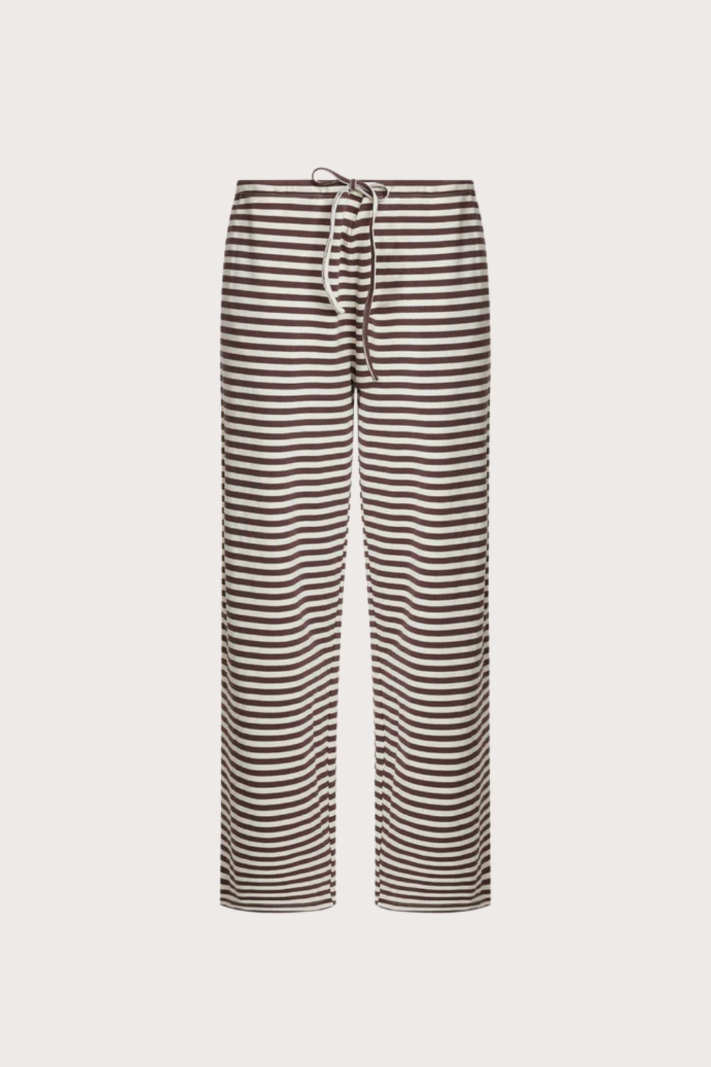 Bloom Pant in Dark Chocolate Stripe