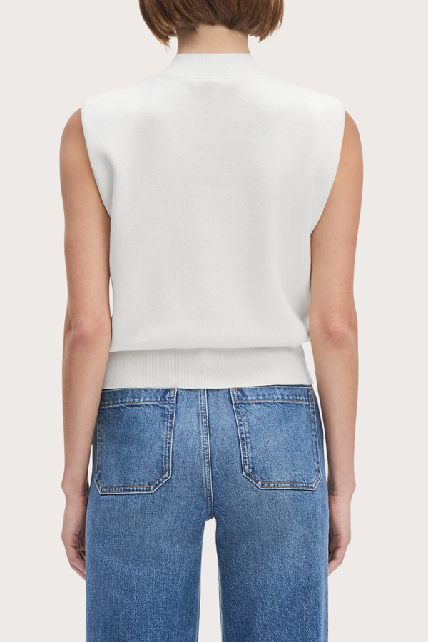 The Whitney Top in Ivory