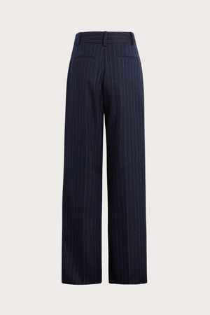 The Favorite Pant in Navy Pinstripe