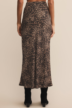 Isabel Leopard Skirt