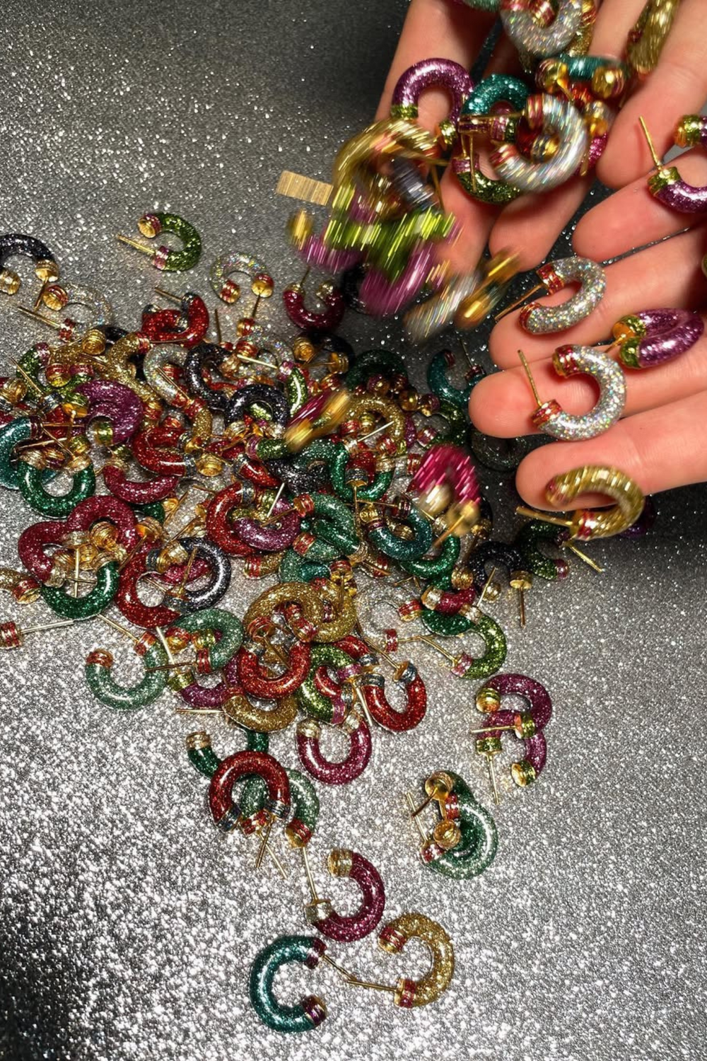 Candongas Orbit Tiny Glitter