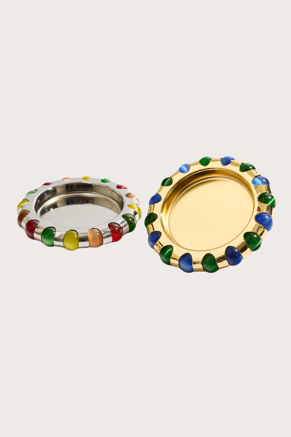 Lagoon Marbles Dish in Gold