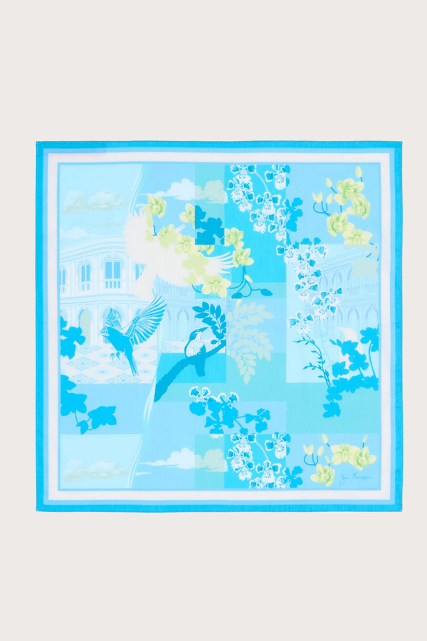 Beautiful Southern Thailand Blue Handkerchief