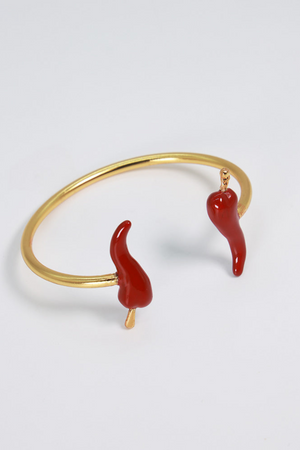 Brazalete Hottt Chilis - Rojo
