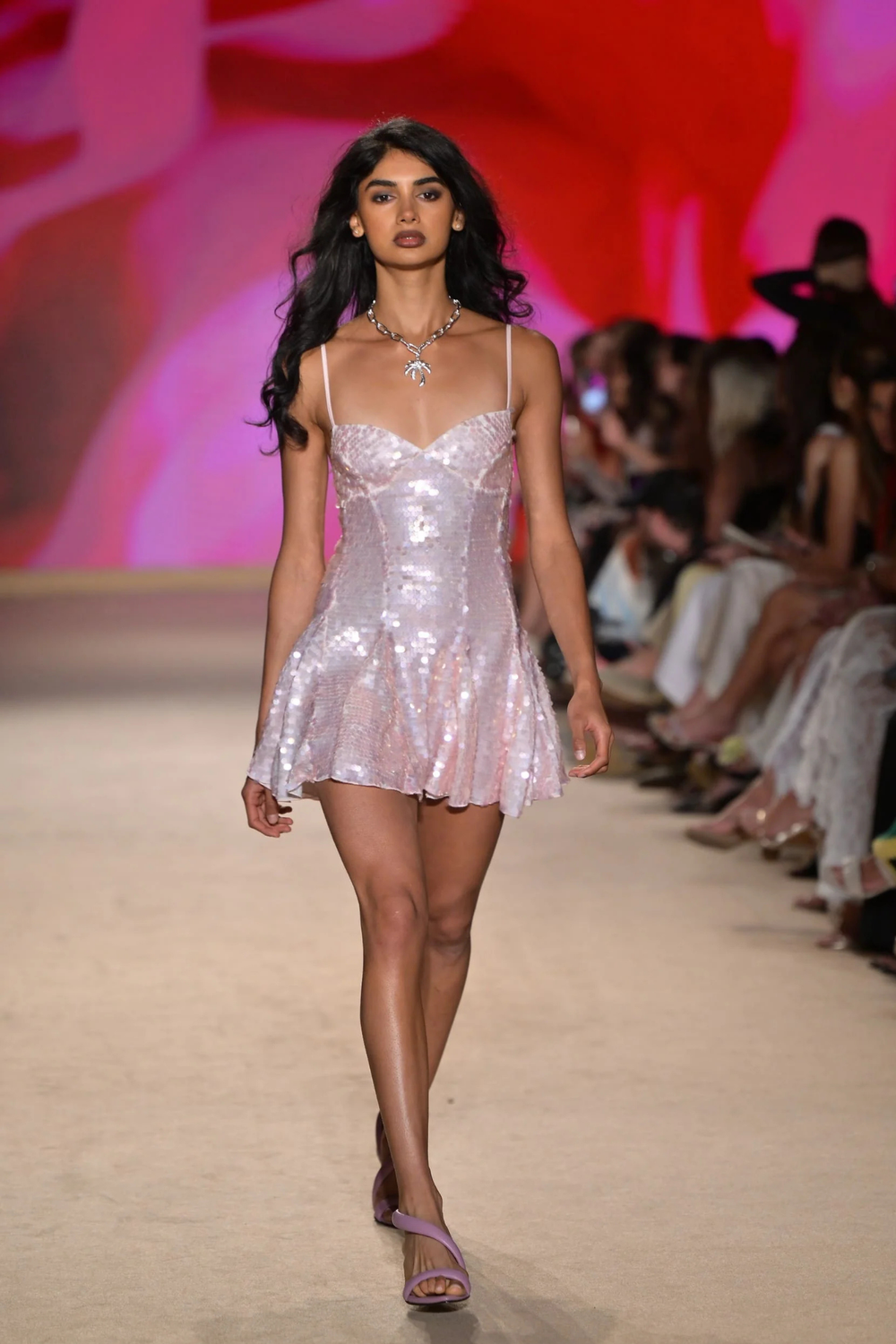 Timeless Mini Dress in Mermaid Pink