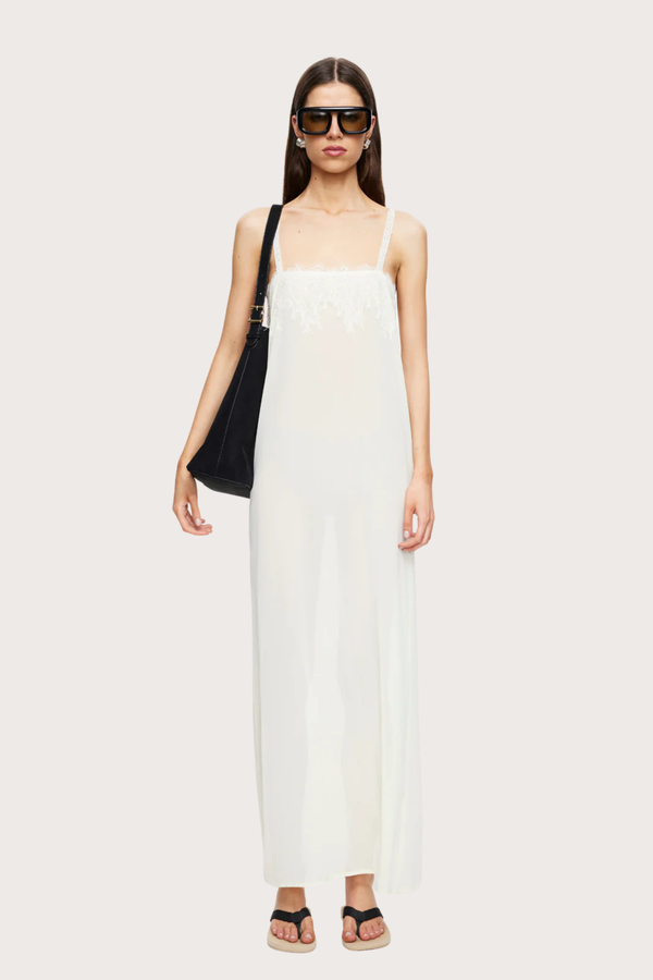 Glacial Maxi Dress in Butter