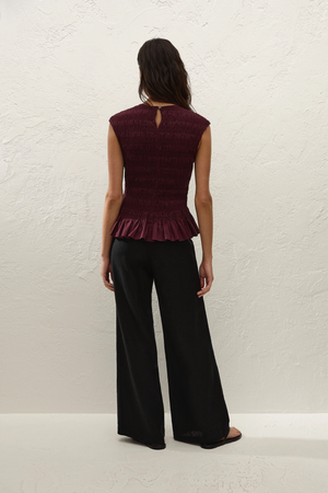 Ale Top in Mulberry