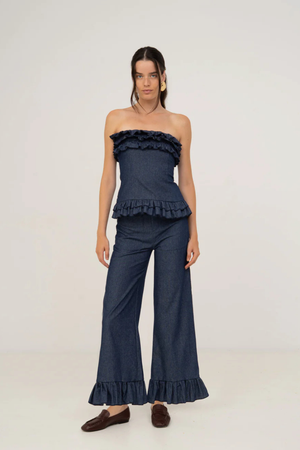 Blue Denim Noctis Top