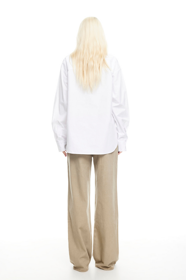Fever Shirt in Porcelain