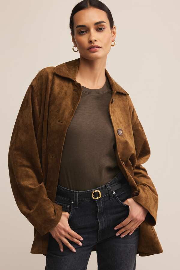 Decker Suede Chore Jacket