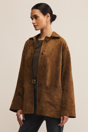 Decker Suede Chore Jacket