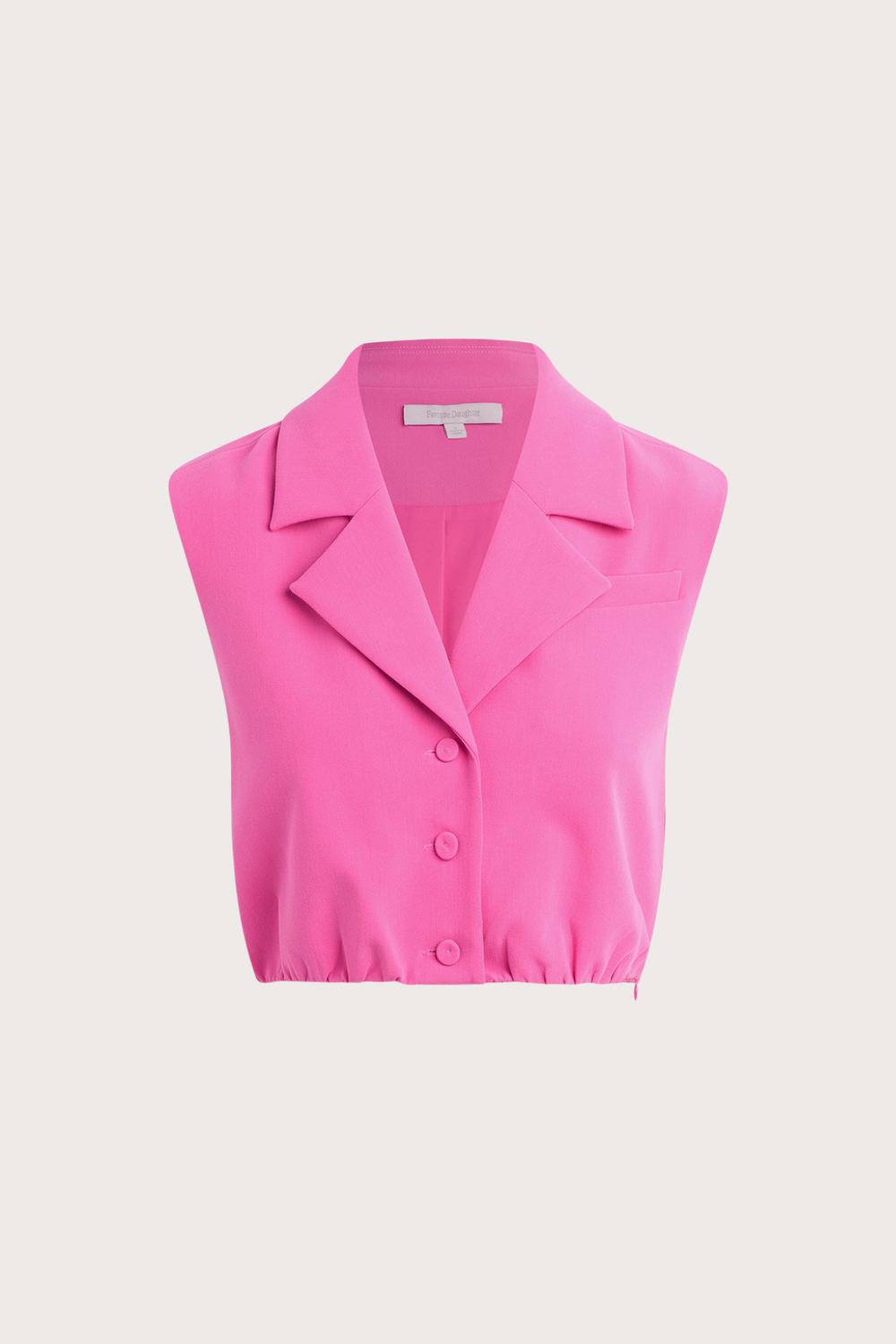 The Audrey Vest in Pink