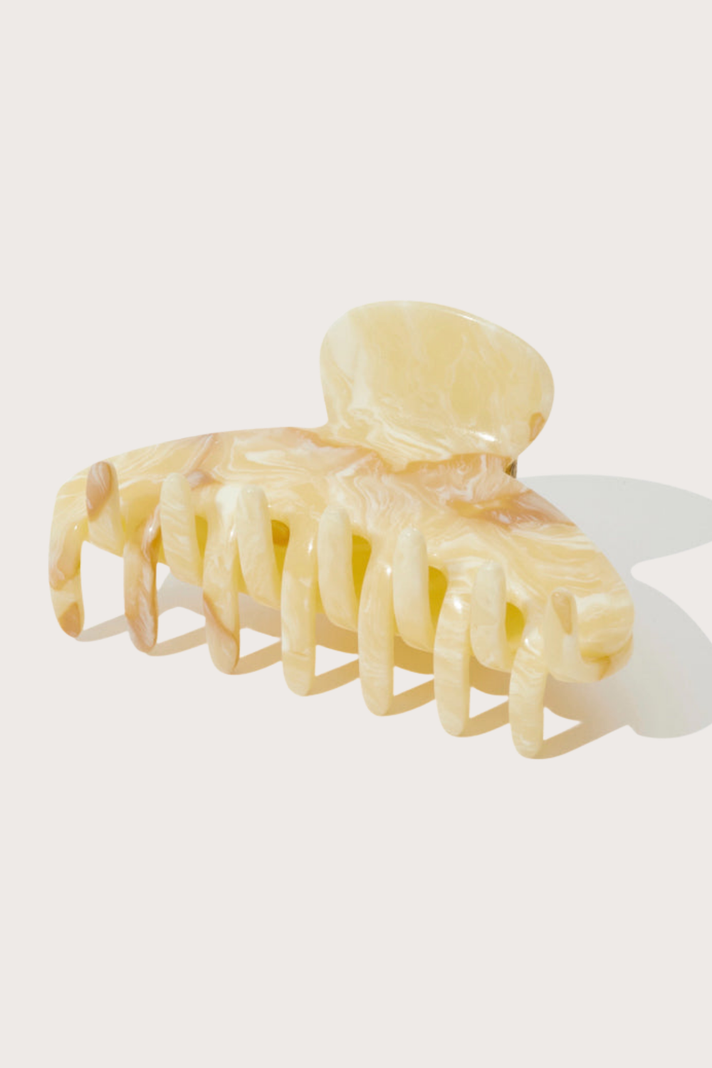 Banana Milkshake Hair Claw