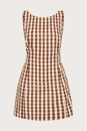 Sofia Mini Dress in Gingham