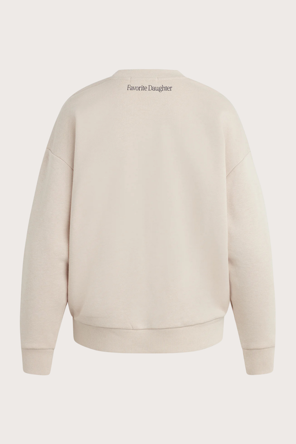 The Mom of The Year Sweatshirt in Heather Oatmeal