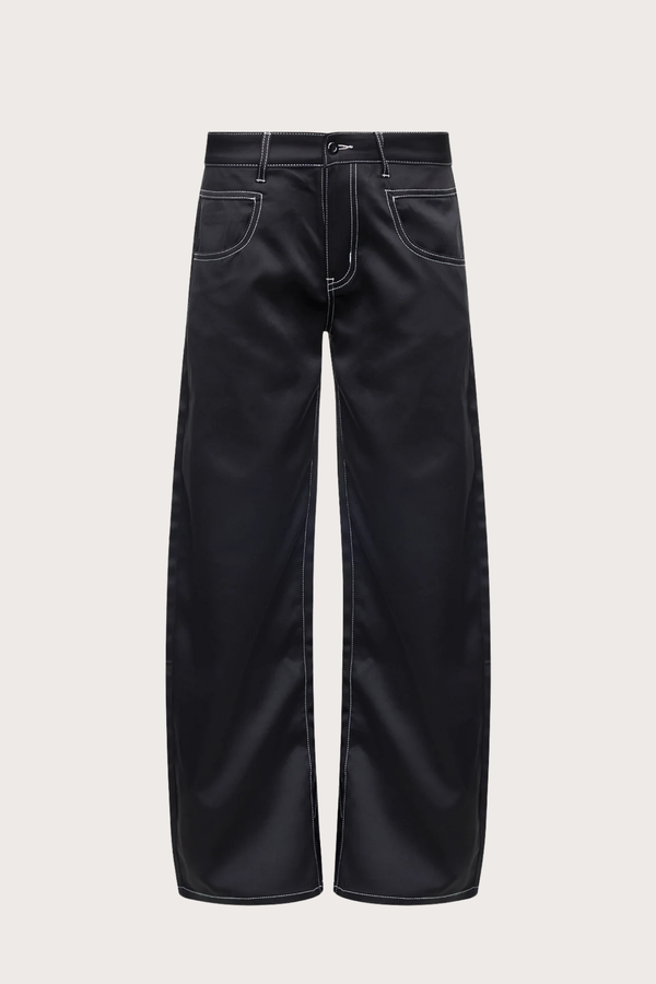 Serenity Satin Pant - Noir