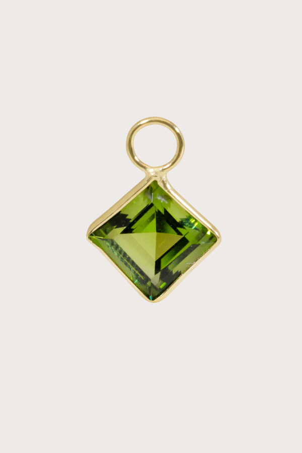Princess Cut Earring Charm