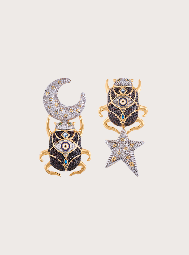 Delirio Infinara Chocolate Earrings