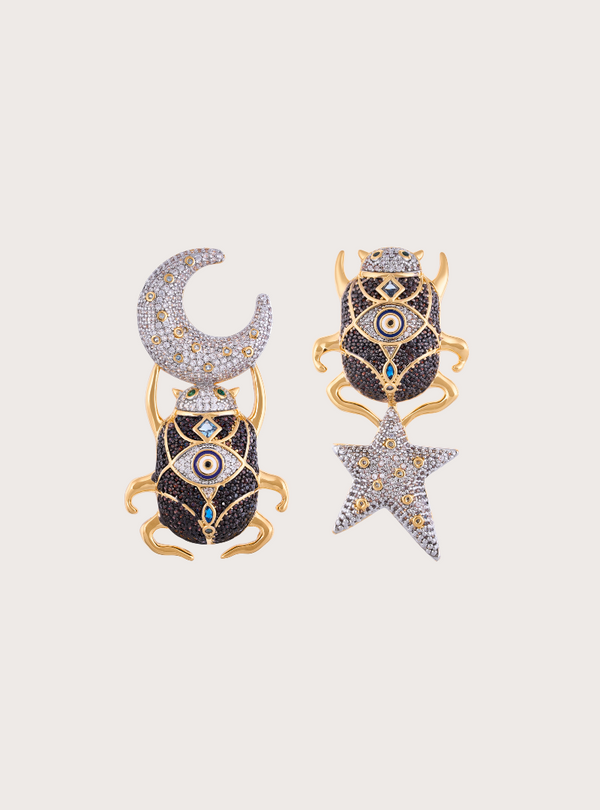 Delirio Infinara Chocolate Earrings