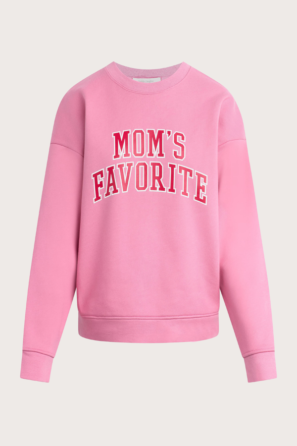 The Mom's Favorite Sweatshirt in Deep Cherry