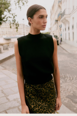 The Whitney Top in Black