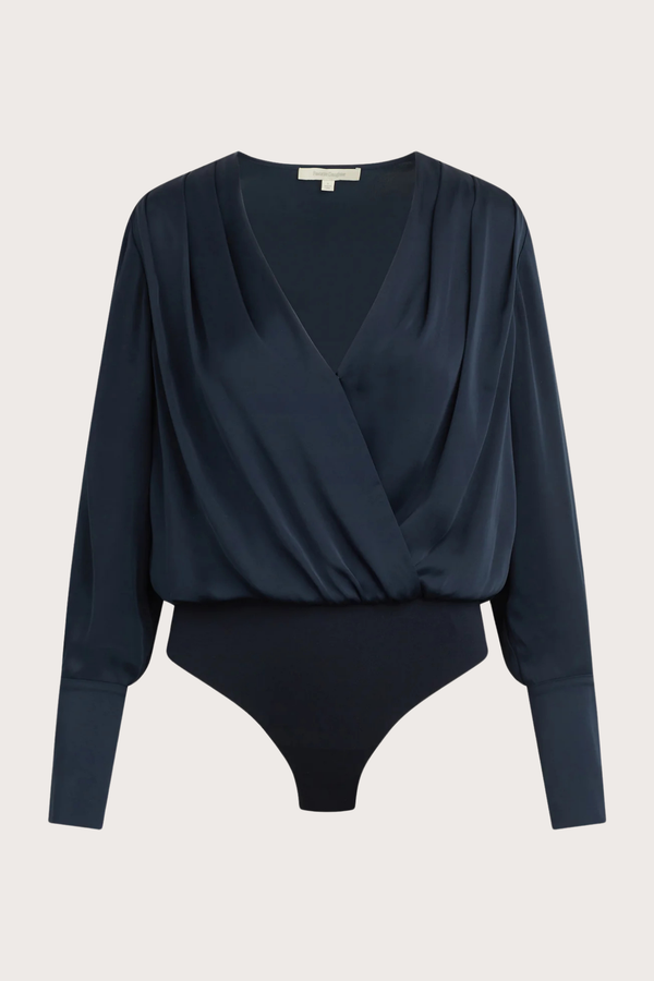 The Date Blouse in Navy