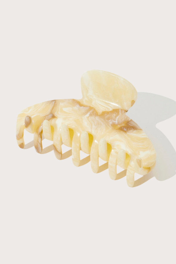 Banana Milkshake Hair Claw