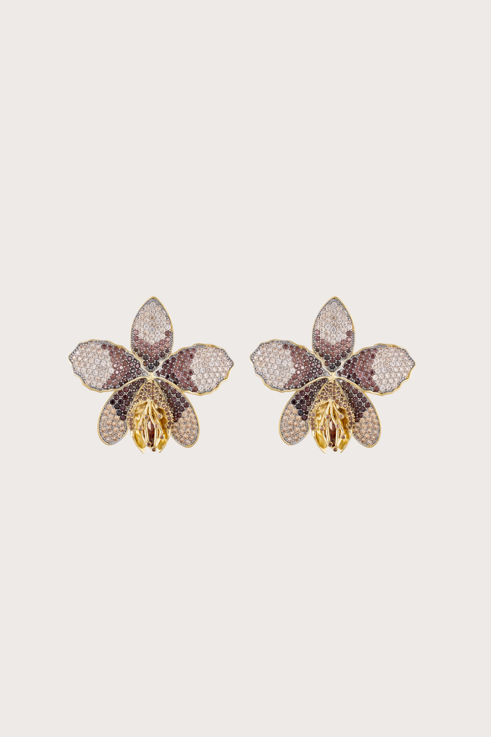 Catleya Chocolate Earrings