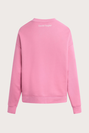 The Mom's Favorite Sweatshirt in Deep Cherry