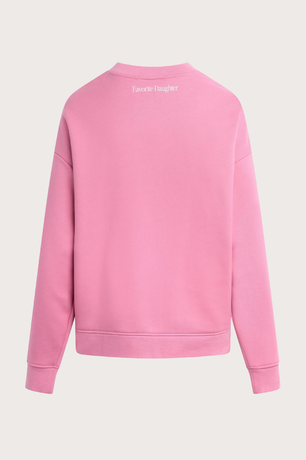 The Mom's Favorite Sweatshirt in Deep Cherry