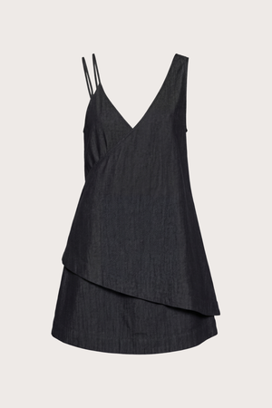 Pelosa Dress in Denim