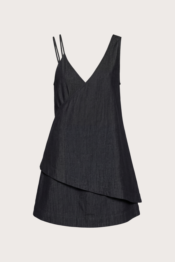 Pelosa Dress in Denim