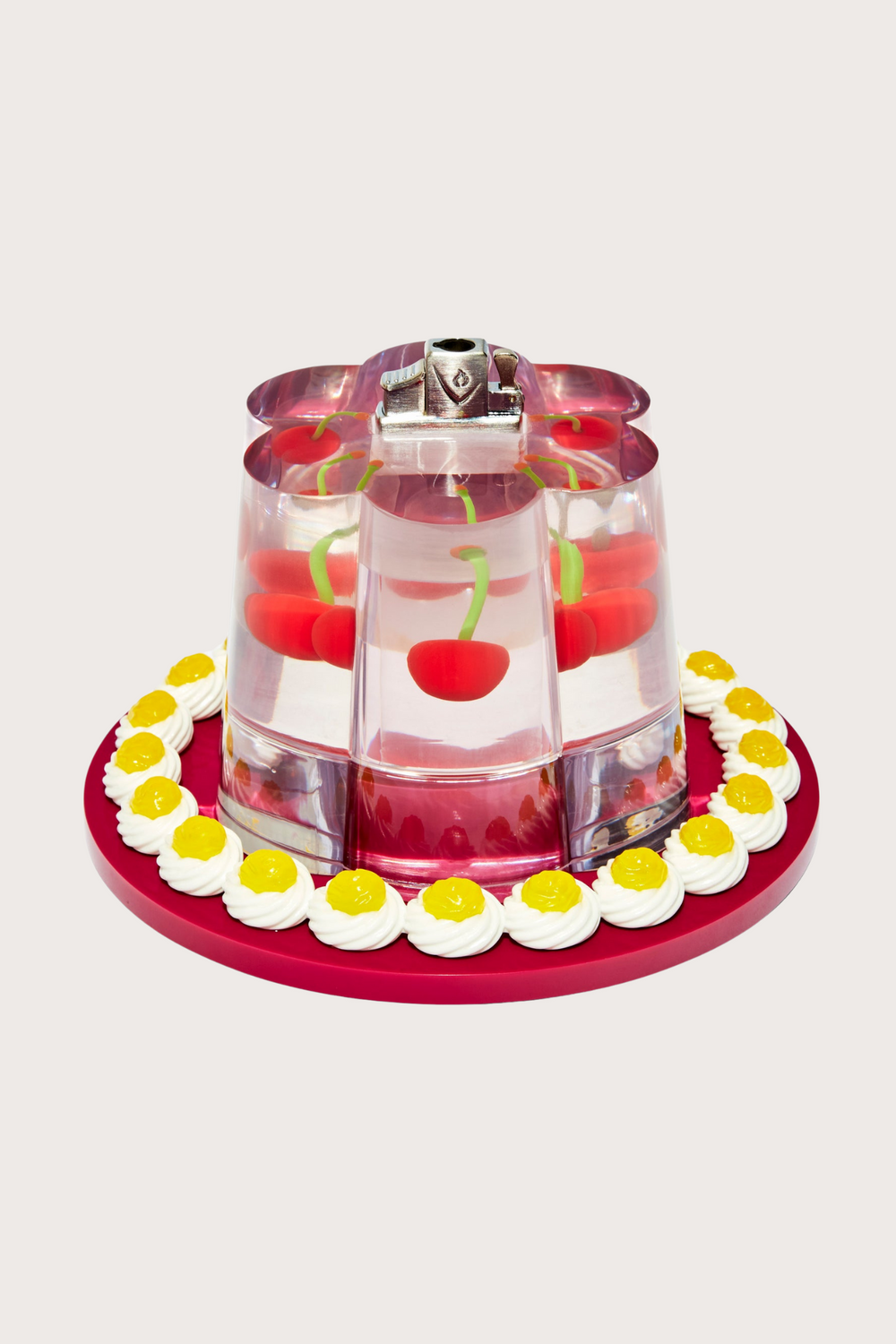 Jelly Tabletop Lighter in Cherry