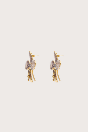 Catleya Chocolate Earrings