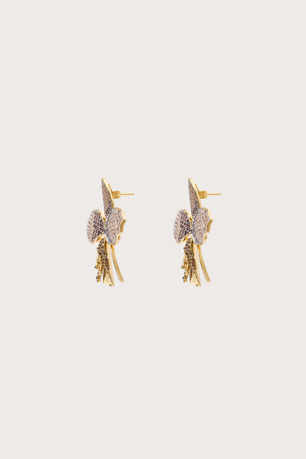 Catleya Chocolate Earrings