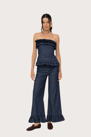 Blue Denim Noctis Top