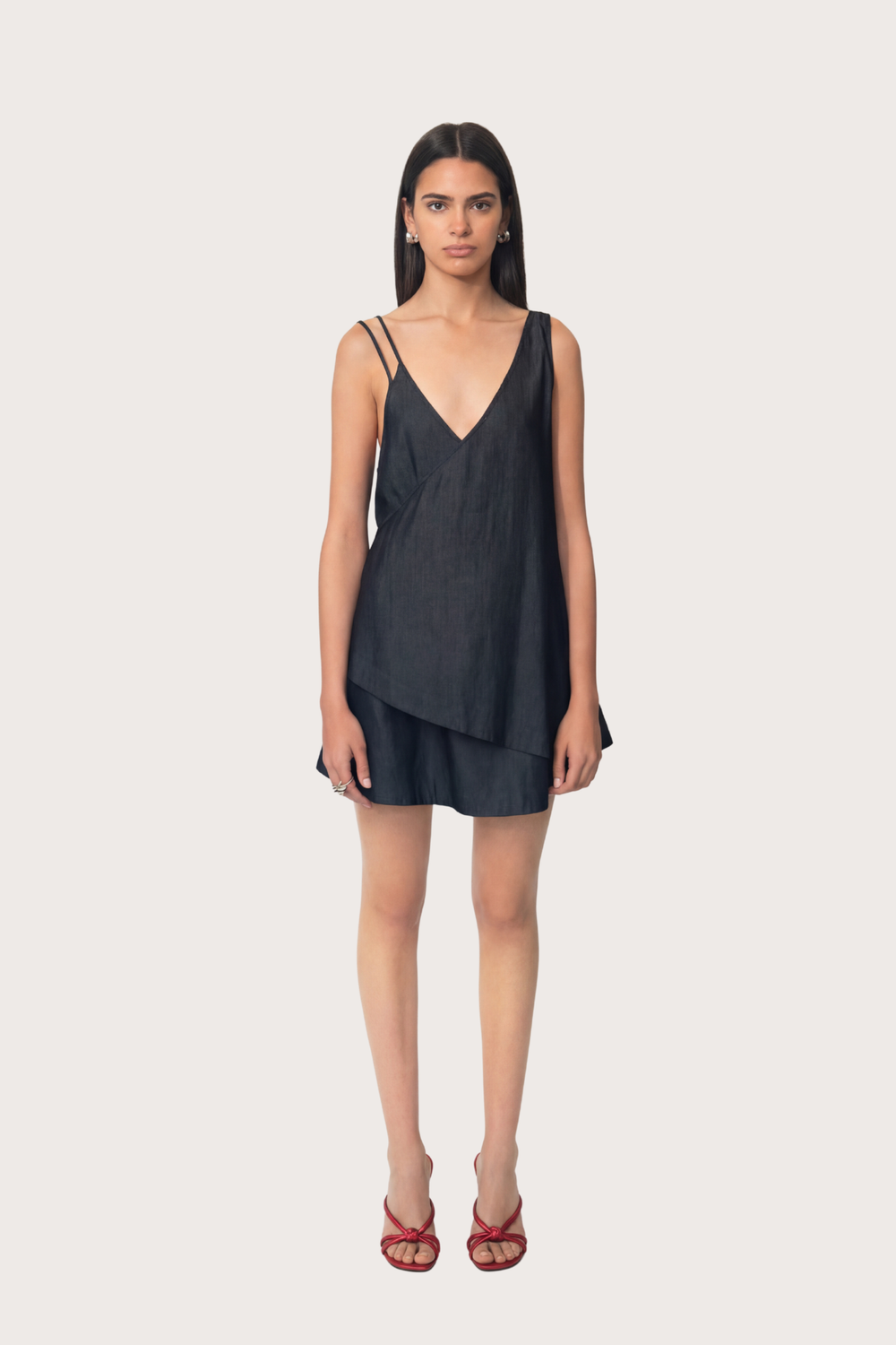 Pelosa Dress in Denim