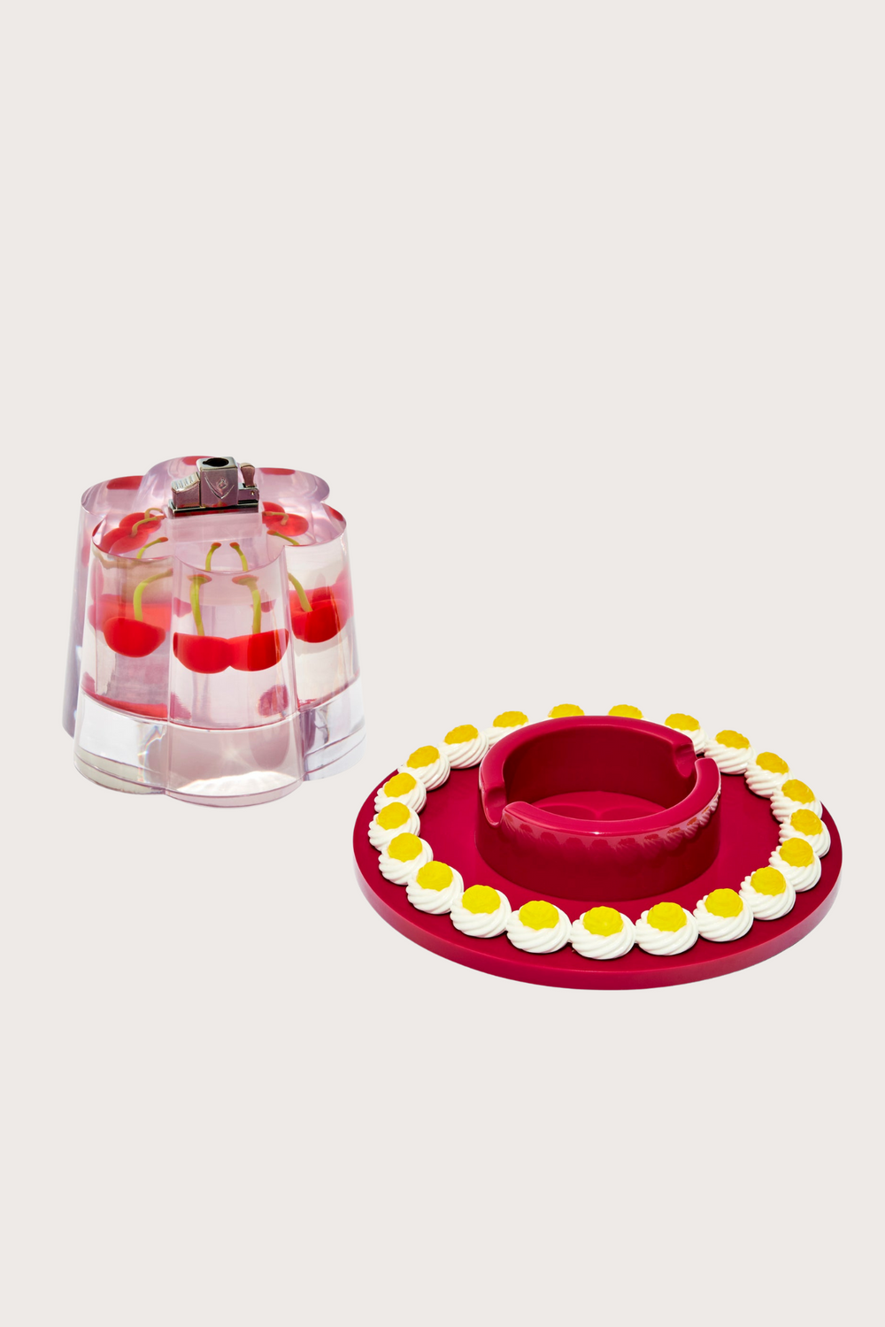 Jelly Tabletop Lighter in Cherry