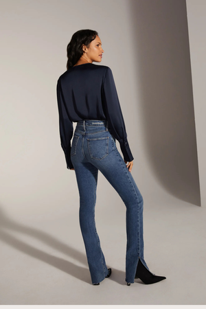 The Date Blouse in Navy