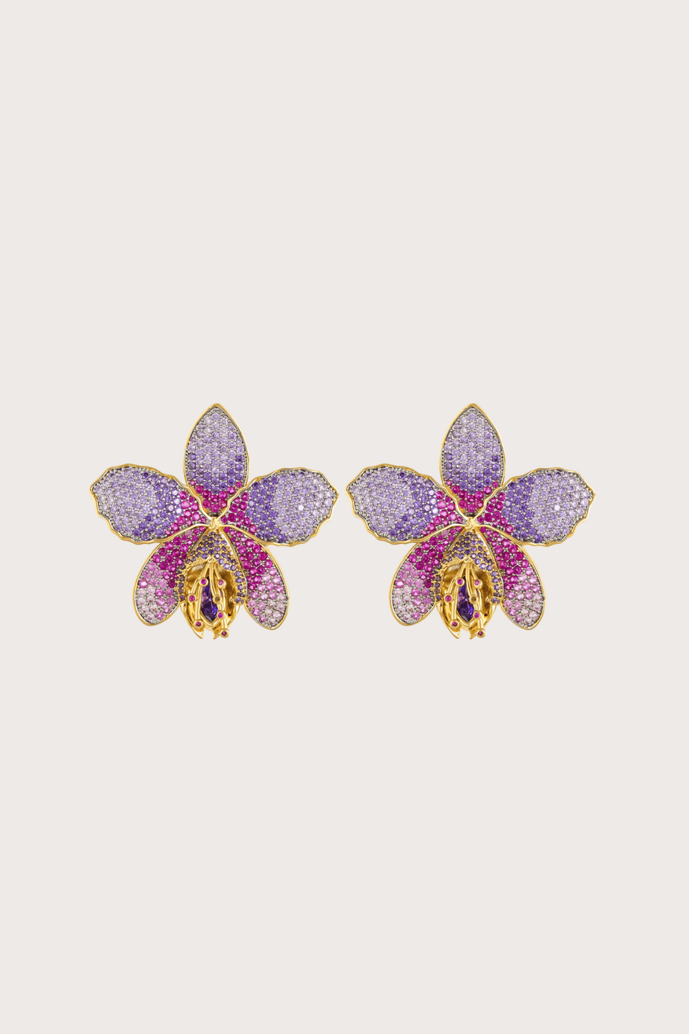 Catleya Multicolor Earrings