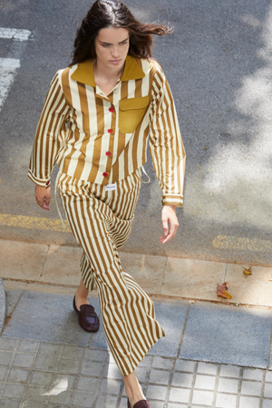 Elevator Striped Shirt