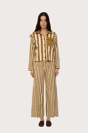 Elevator Striped Trousers