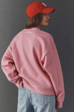 The Mom's Favorite Sweatshirt in Deep Cherry