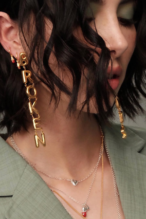 Aretes Broken Hearts