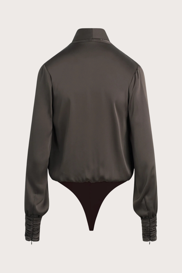 The Better Off Body Suit in Brown