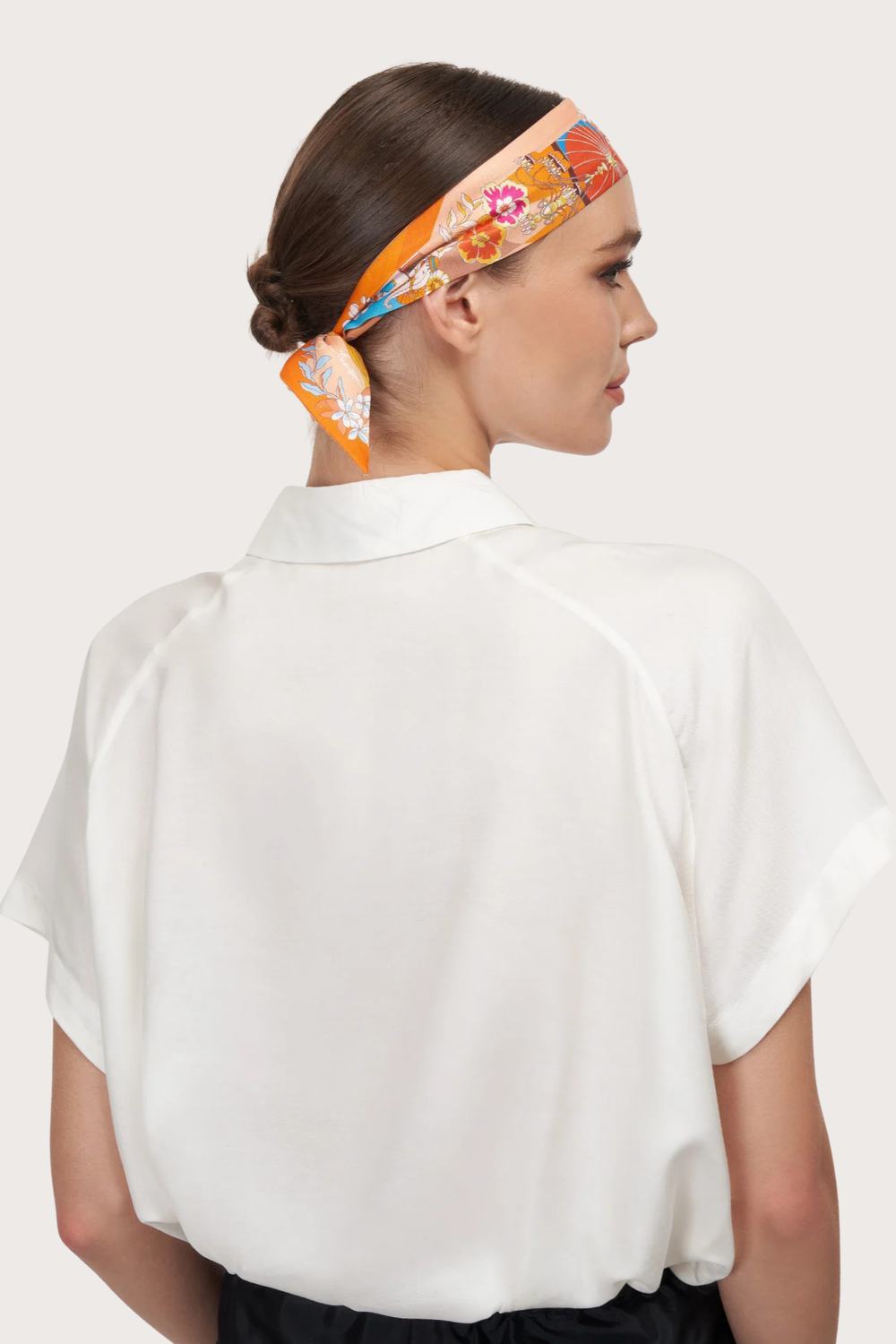 Jim Thompson Surawong Orange Ribbon
