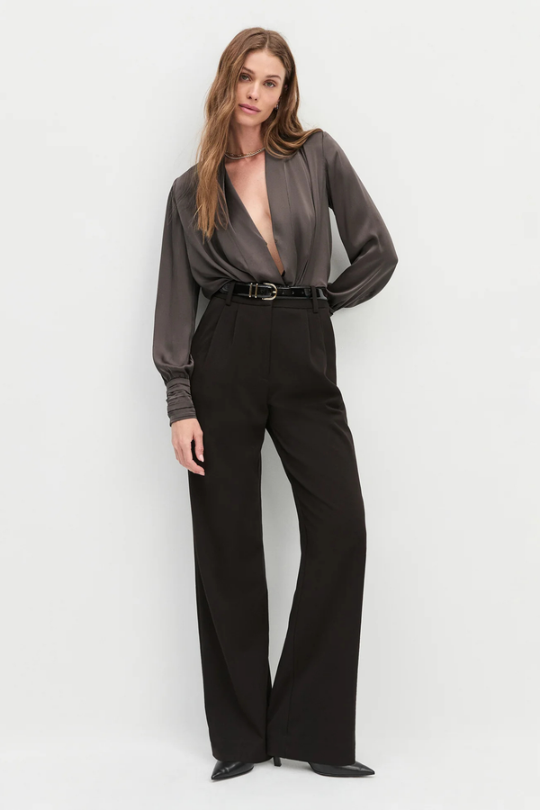 The Better Off Body Suit in Brown