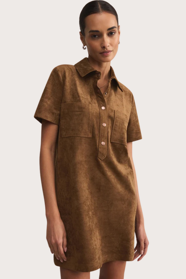 Authenthic Suede Mini Dress